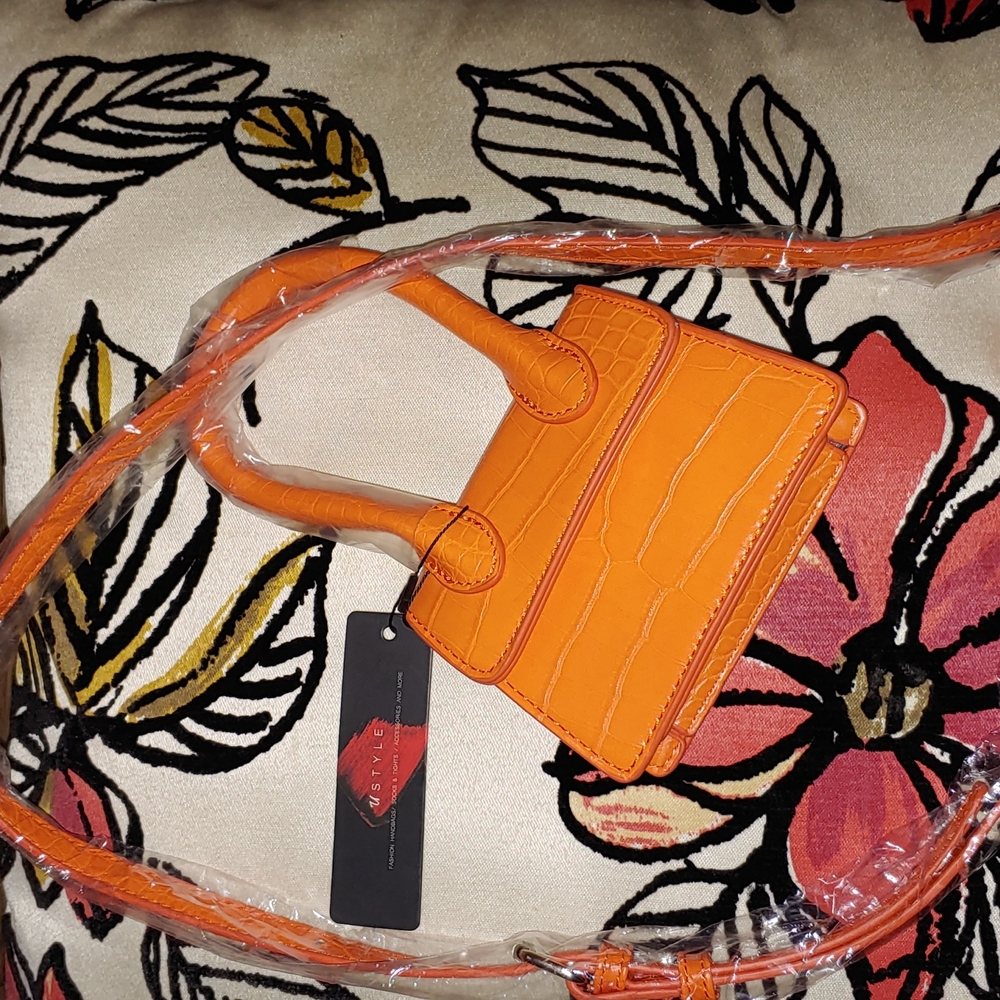 Orange Mini Handbag